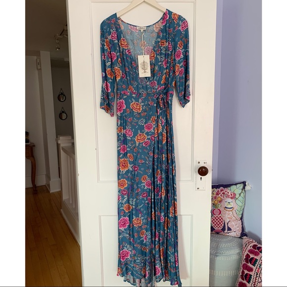SOLD Arnhem Portofino Maxi Dress Cielo NWT US S - Picture 2 of 8